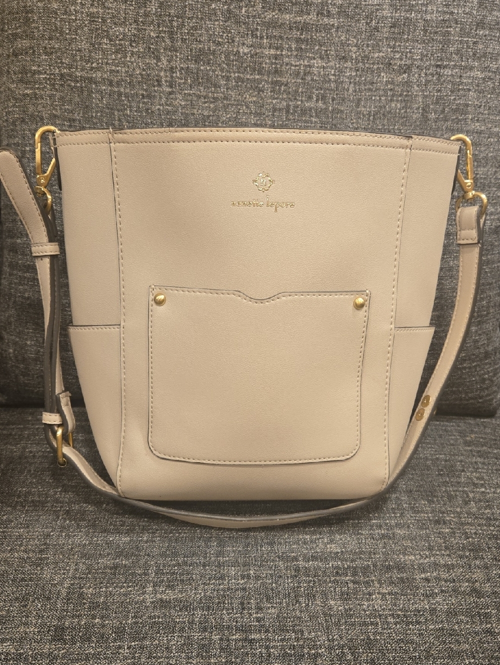 Nanette Lepore Bucket Bag With Outside Pockets